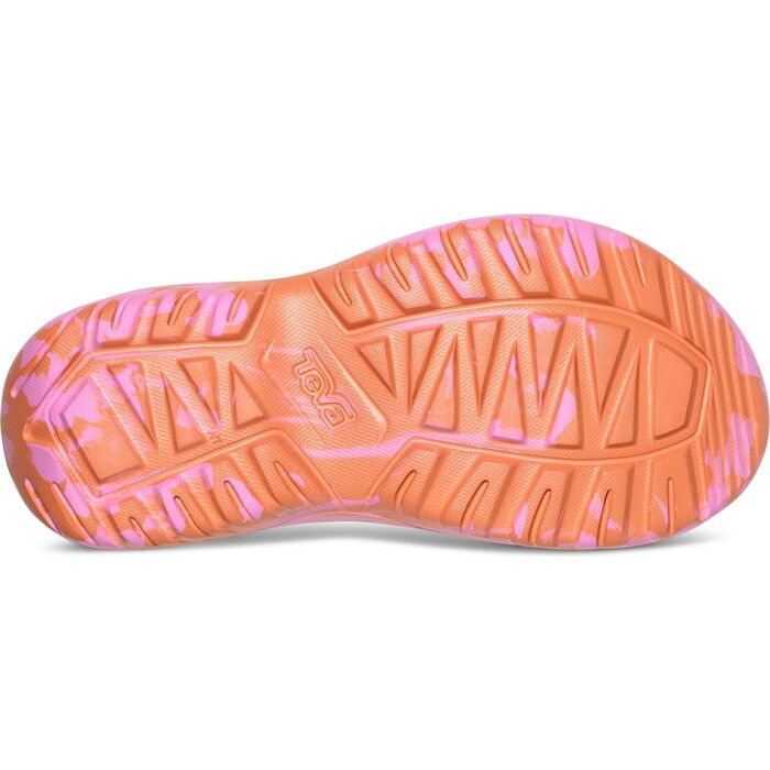 2024 Teva Mujer Hurricane Drift Huemix Sandalias 1134351 - Peach Bloom Swirl